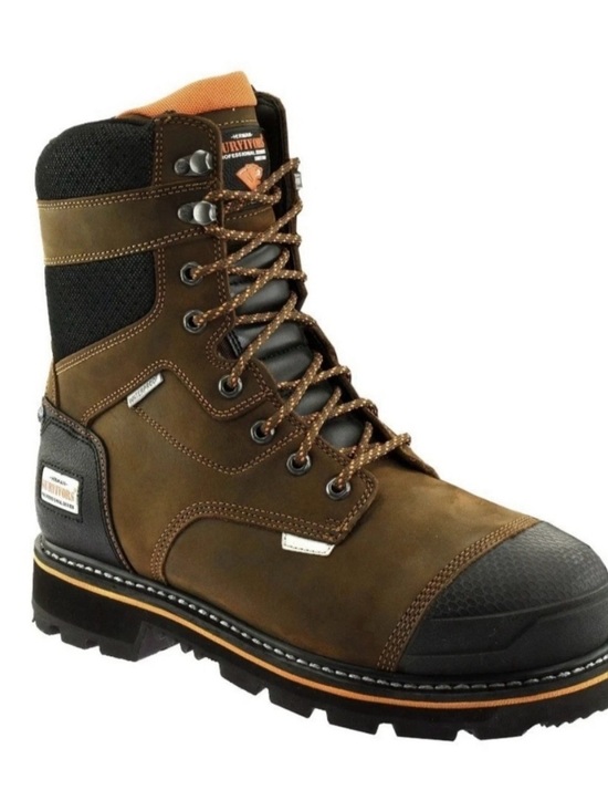 Brand New Herman Survivors Dozier Steel Toe Work Boots Mens 9 Waterproof main image 4